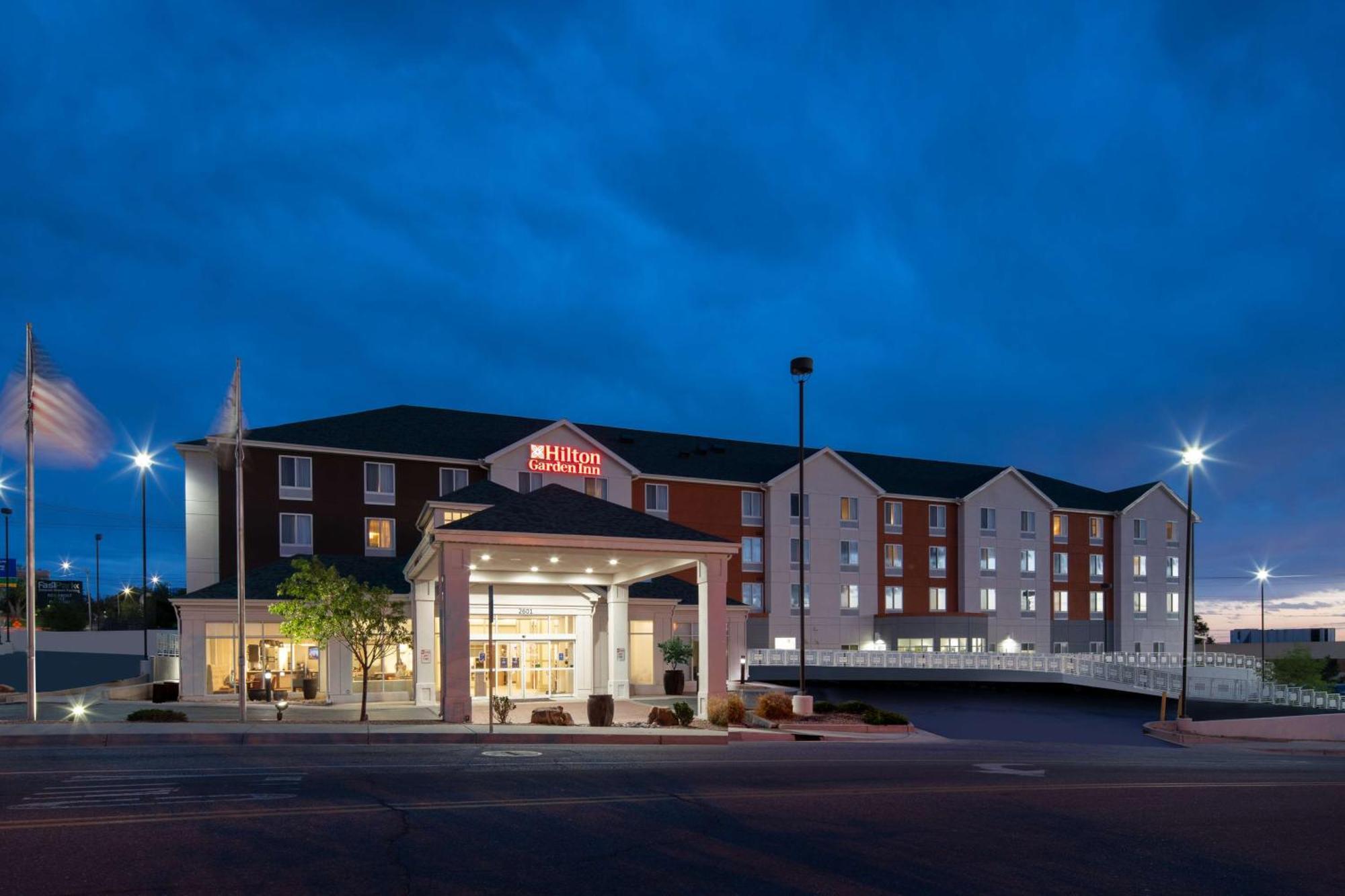 Hilton Garden Inn Albuquerque Airport Eksteriør billede